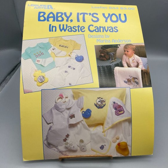 Vintage Waste Canvas Designs Patterns, Baby Its You Infant Clothing Projects - Picture 1 of 2